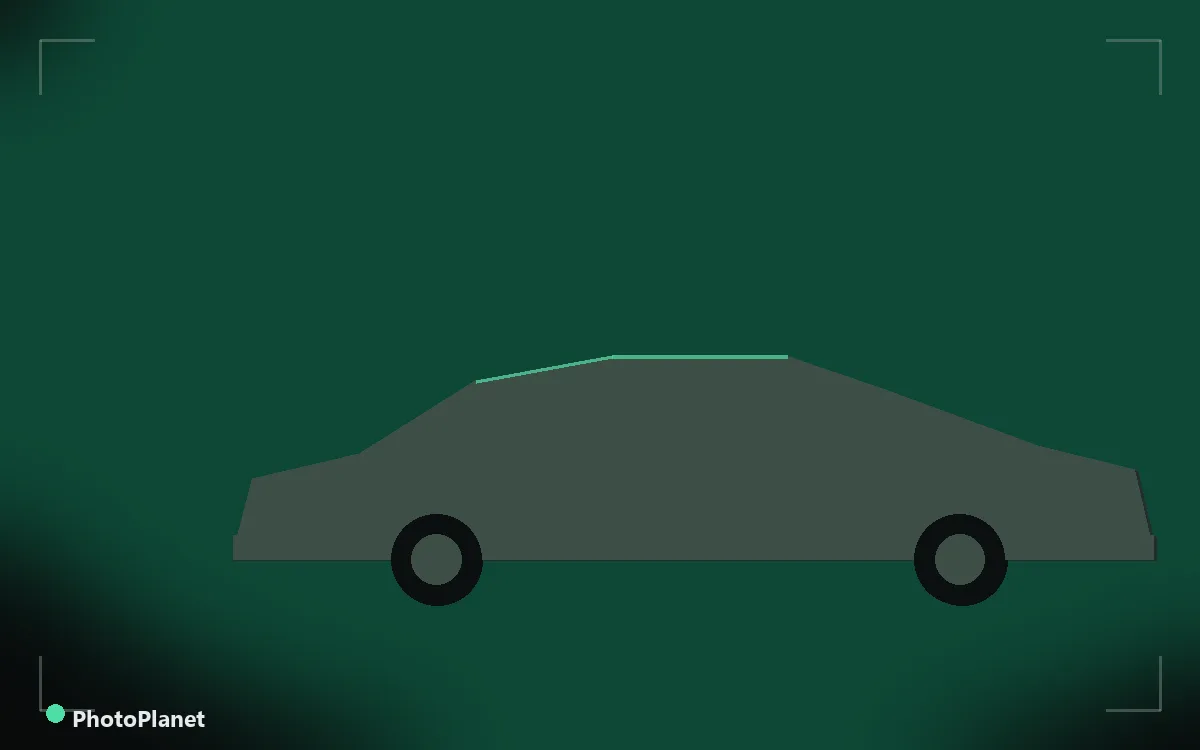 Taxi sofőröknek eladni: A hátsó lábtér és a megbízhatóság fotózása - Célközönség illusztráció