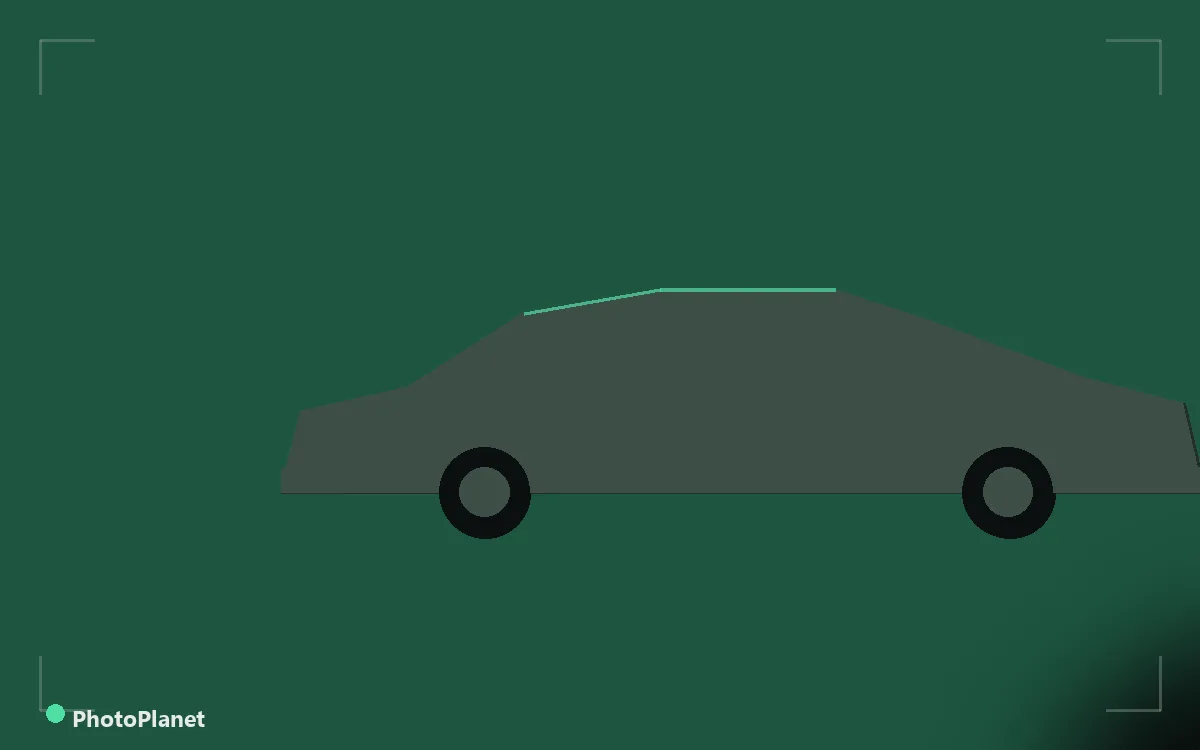BMW 7-es részletfotók - helyszíni autófotózás
