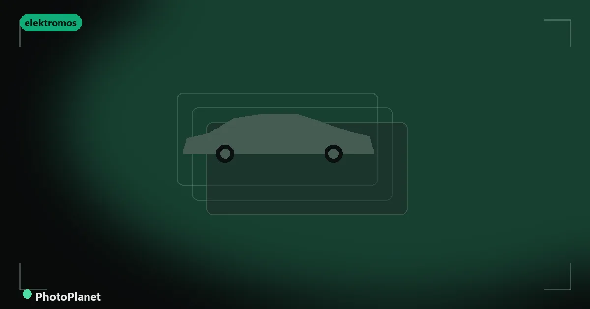 Mercedes-Benz EQE helyszíni fotózása - illusztráció