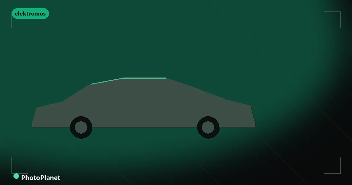 Mercedes-Benz EQS helyszíni fotózása - illusztráció