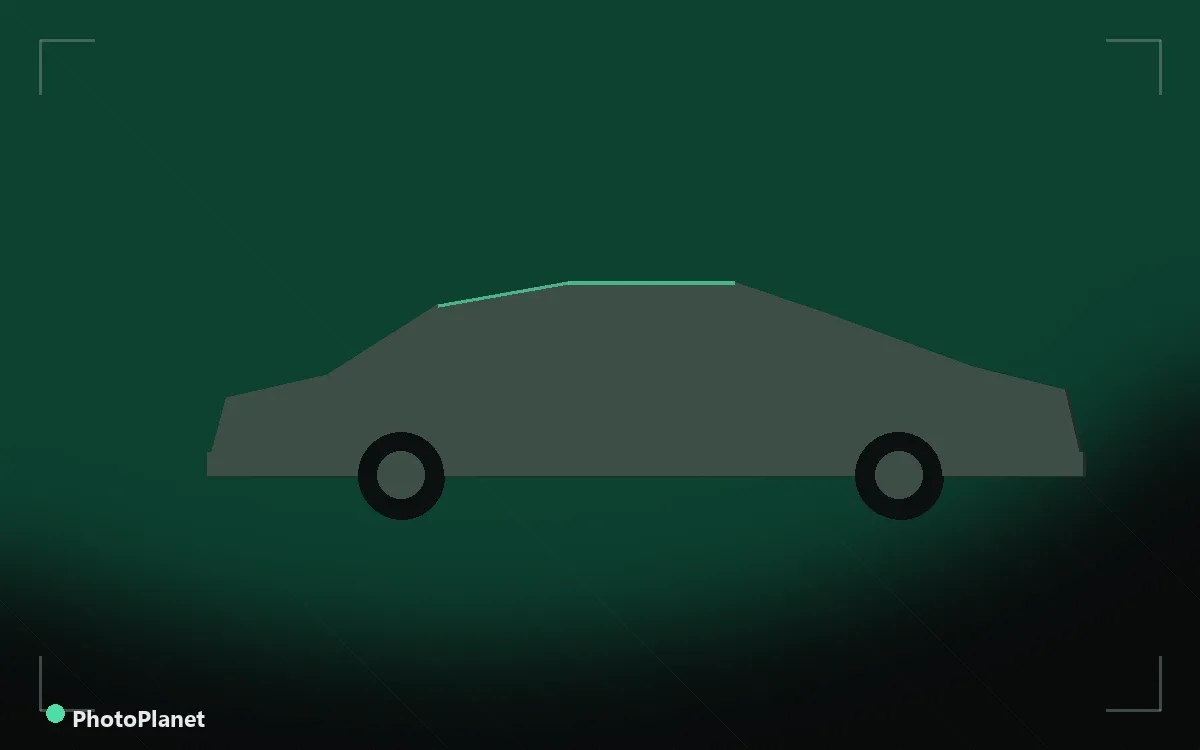 Toyota Crown részletfotók - helyszíni autófotózás